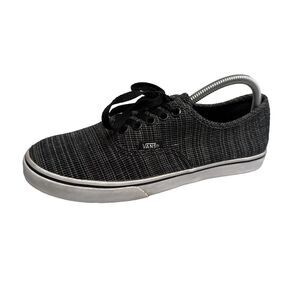 Vans Classic Knit Skate Sneakers Black Women’s 5 Men’s 3.5 Low Top Shoes EU 34.5